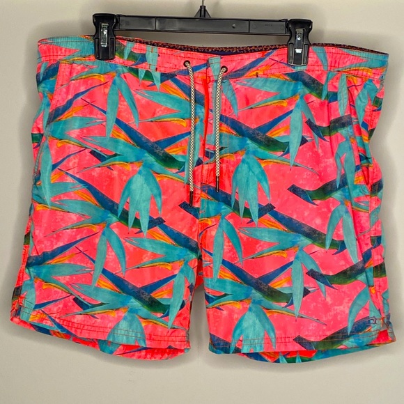 Scotch & Soda Draw String Swim Trunks - Picture 1 of 7